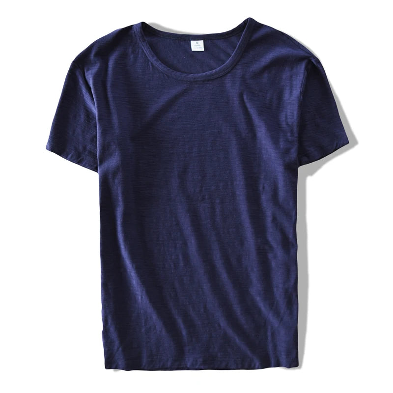 New style Clothing brand T Shirt Men Cotton Short Sleeve round neck Men Tops Tees white t Shirts men Solid TShirt Mens Camiseta