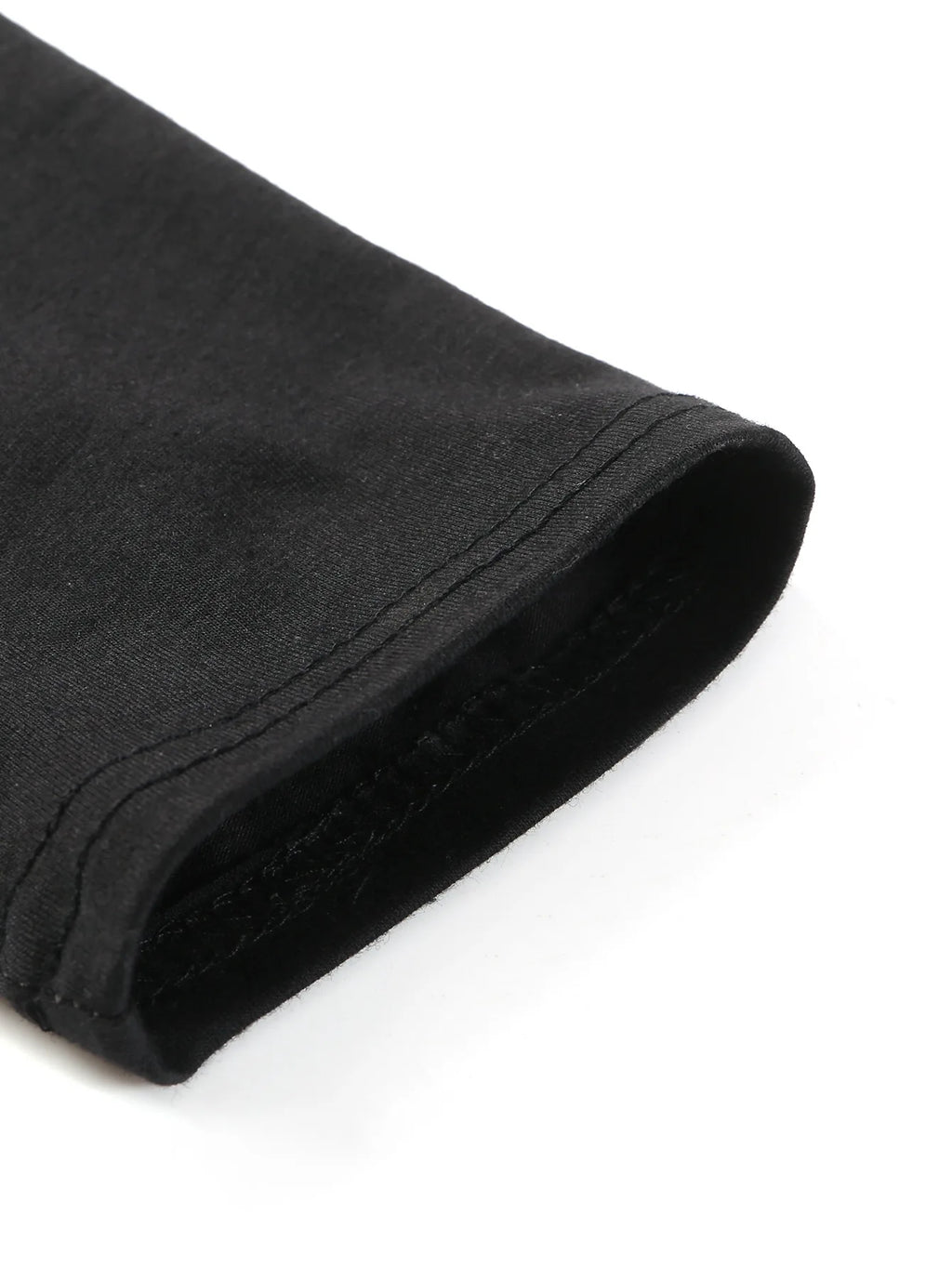 Men Sleeve Shirt Round Neck T-Shirt Three Quarter Sleeve Shirt Casual Fitness Training Cotton Breathable Plunger Sleeve Top