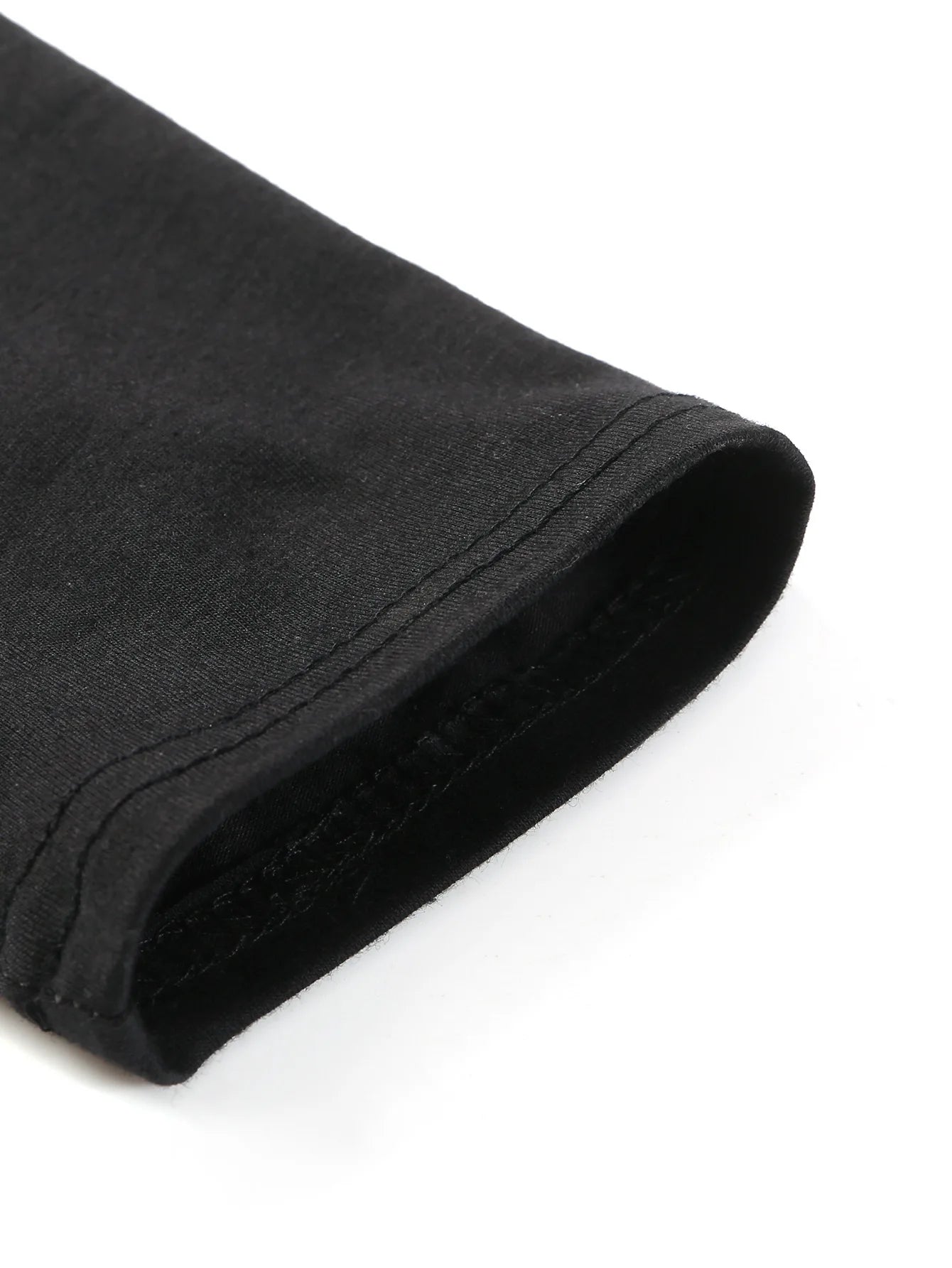 Men Sleeve Shirt Round Neck T-Shirt Three Quarter Sleeve Shirt Casual Fitness Training Cotton Breathable Plunger Sleeve Top