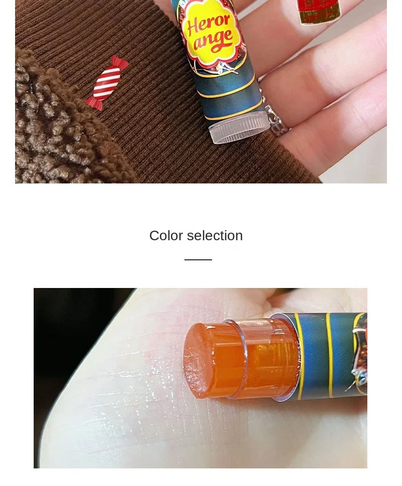 Fruit Moisturizing Lip Balm Grapes Makeup Jelly Lighten Lines Plump Care Tint Nude Lipstick Primer Colorless Lip Care Wholesale