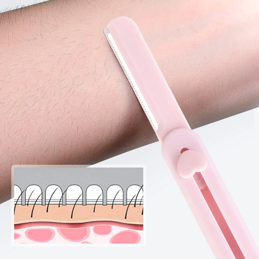 Set of 25 professional makeup tools, including makeup brushes, eyebrow trimmers, plush bags, powder puffs, sponge balls