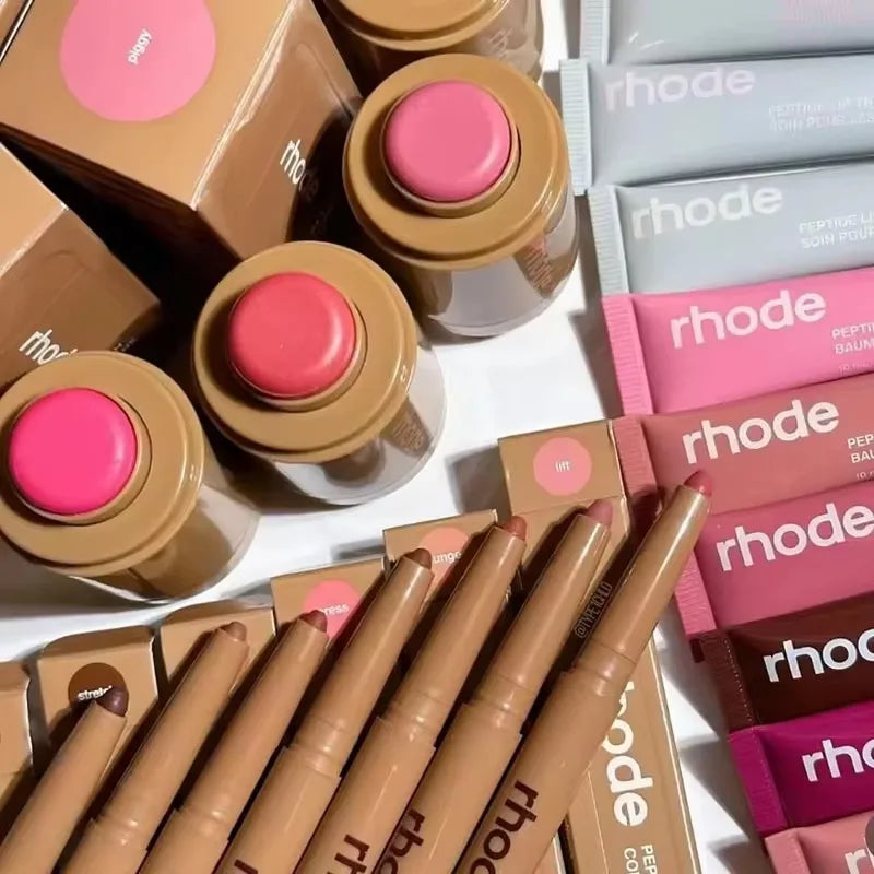 Fashion Brand New Face Spray Hydrate Smooth Skin Skincare Ribbon Cinnamon Roll Moisturizing Lipstick Long Lasting Makeup RHODE