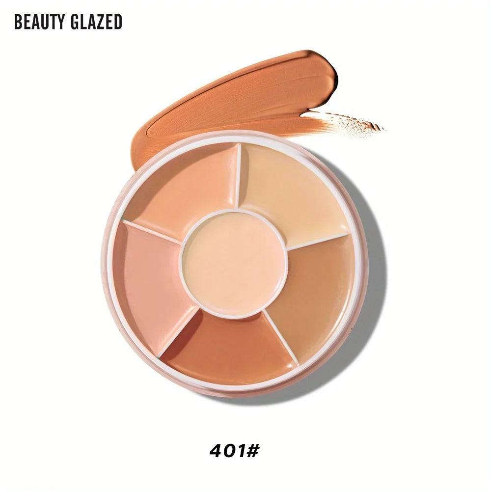 BEAUTY GLAZED Concealer Cream 3 Color Color Correction Long Wearing Full Coverage Waterproof Acne Dark Circles Brightening