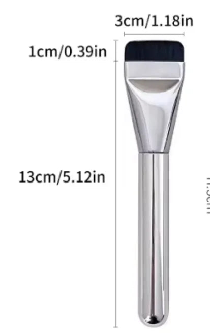 Flat Foundation brush, mask brush, makeup spatula, Liquid foundation brush, Korean cream brush, delicate makeup