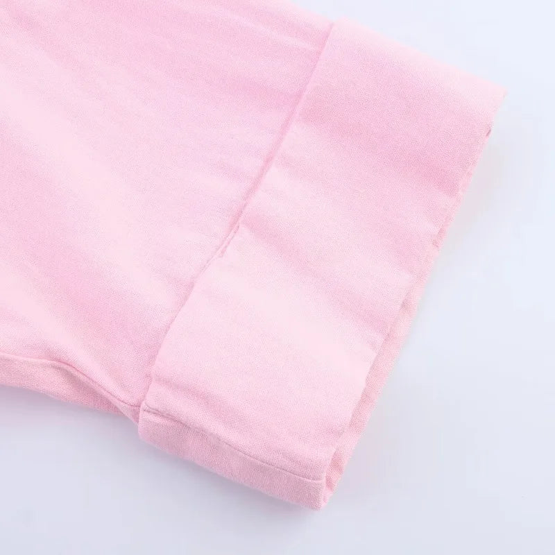 MUJER Women's Shirts Striped Oversize Shirts for Women Wide Sleeve Casual Shirts and Blouses Woman White Summer Loose Tops Woman