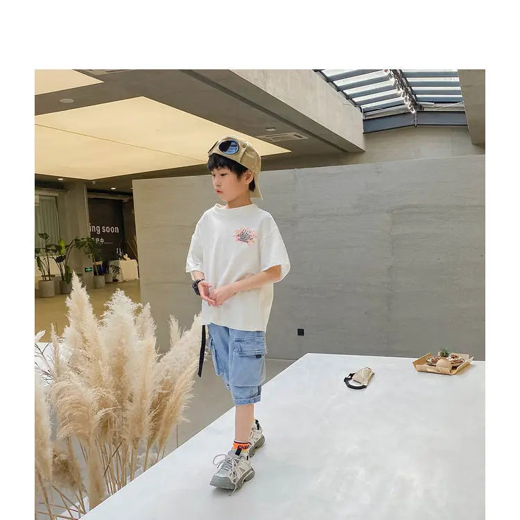 T-shirt For Boys Baby boy Clothes Short-sleeve Tee Children Top T shirt For Summer Toddler Child Kids Clothes New Arrival