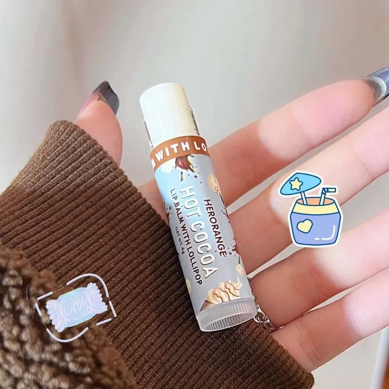 Fruit Moisturizing Lip Balm Grapes Makeup Jelly Lighten Lines Plump Care Tint Nude Lipstick Primer Colorless Lip Care Wholesale