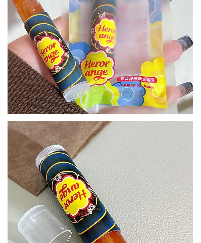 Fruit Moisturizing Lip Balm Grapes Makeup Jelly Lighten Lines Plump Care Tint Nude Lipstick Primer Colorless Lip Care Wholesale