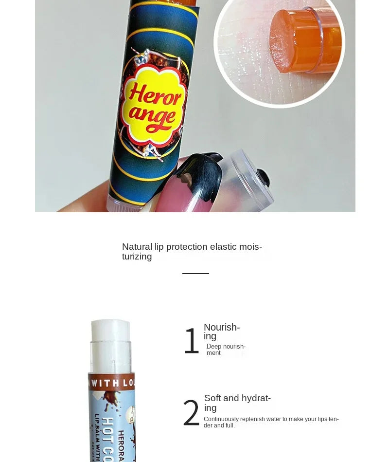 Fruit Moisturizing Lip Balm Grapes Makeup Jelly Lighten Lines Plump Care Tint Nude Lipstick Primer Colorless Lip Care Wholesale