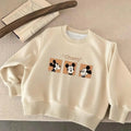 Cartoon Sweatshirts Fashion Casual Clothes Spring/Fall Long-sleeved Tops New Lovely Simple Versatile Hoodie For 0-6Years Boys