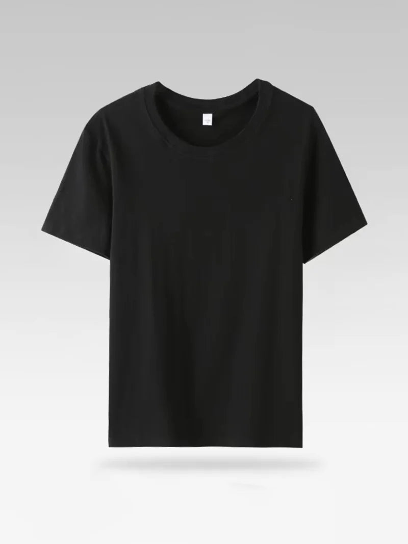 Women T Shirt Cotton 100% Summer Basic Tee Short Sleeve Tops Loose Tshirt 2024 Casual Female White Basic T Shirts For Girl Lady