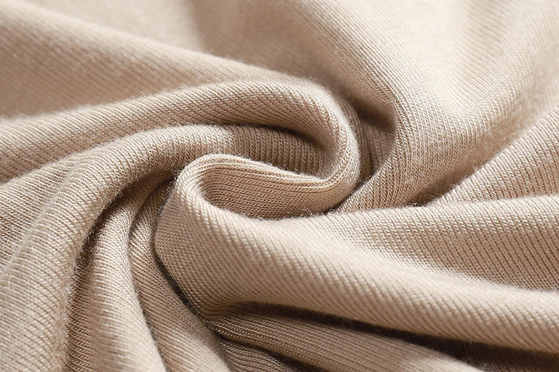 Plain Cotton Women T Shirt High Quality Elastic Basic Solid Long Sleeve T-shirts Female Casual Tops Korean Thin O Neck Tshirt