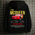 Lightning Mcqueen and Sally Print Couples Hoodies For Women Men 2026 The Cars Autumn Winter Long Sleeve Pullover Oversized Tops