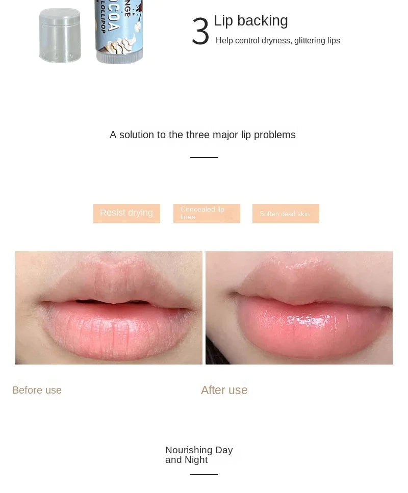 Fruit Moisturizing Lip Balm Grapes Makeup Jelly Lighten Lines Plump Care Tint Nude Lipstick Primer Colorless Lip Care Wholesale