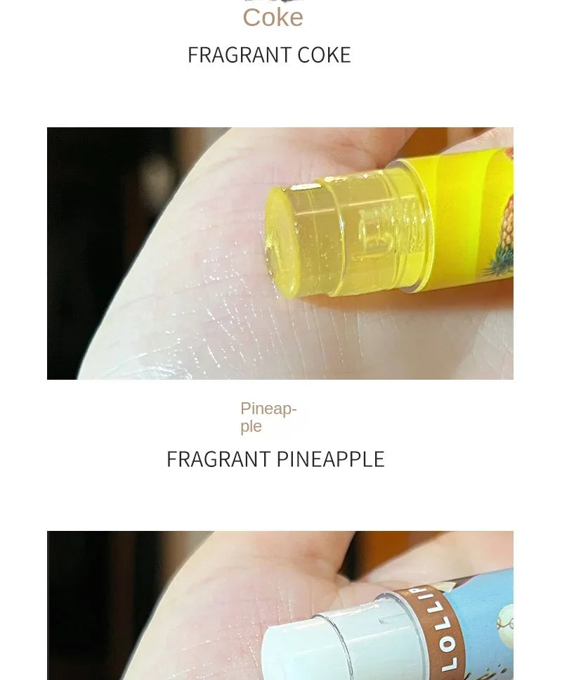 Fruit Moisturizing Lip Balm Grapes Makeup Jelly Lighten Lines Plump Care Tint Nude Lipstick Primer Colorless Lip Care Wholesale