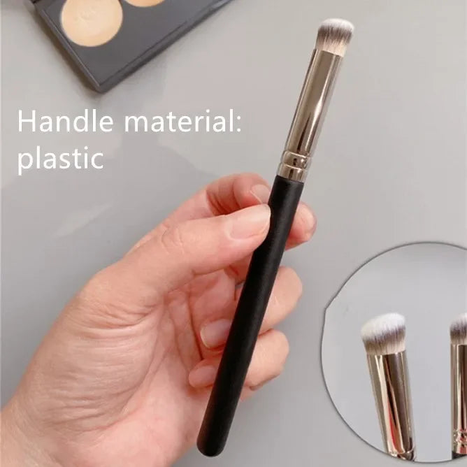 Makeup Brushes Foundation Concealer Angled Seamless Cover Synthetic Dark Circle Liquid Cream Cosmetics Contour Brush Beauty Tool