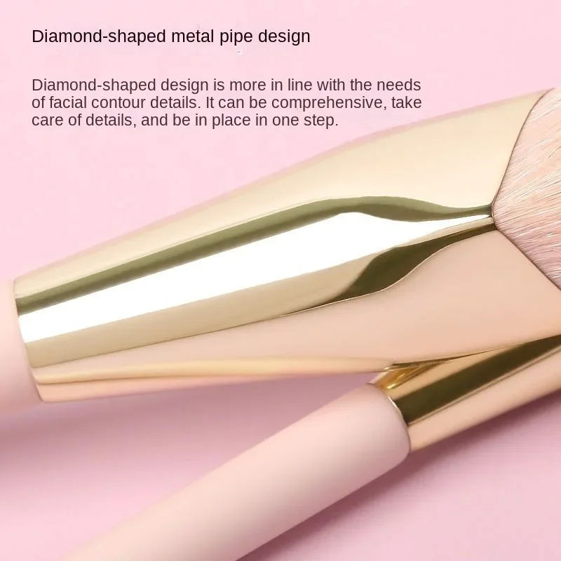 1/2pcs Foundation Brush Oblique Head Concealer Brush Face Liquid Cream Powder Make Up Brushes Face Contour Beauty Tool