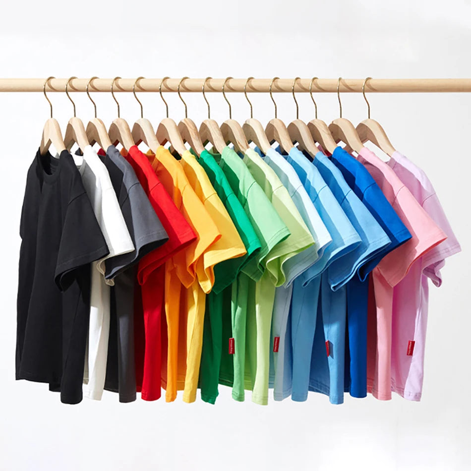 Kids Plain Color Short Sleeve T Shirt Summer Boys Girls Casual Tee Breathable Tops Children Casual School Clothing 2025 Fashion