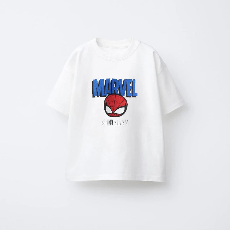 Trendy Design Children Summer Clothing Cartoon T-shirt Baby Boys Clothes Short Sleeve Tops Tees Loose Fashion Kids T Shirts 1-6y