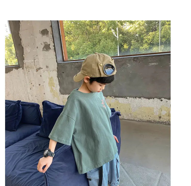 T-shirt For Boys Baby boy Clothes Short-sleeve Tee Children Top T shirt For Summer Toddler Child Kids Clothes New Arrival